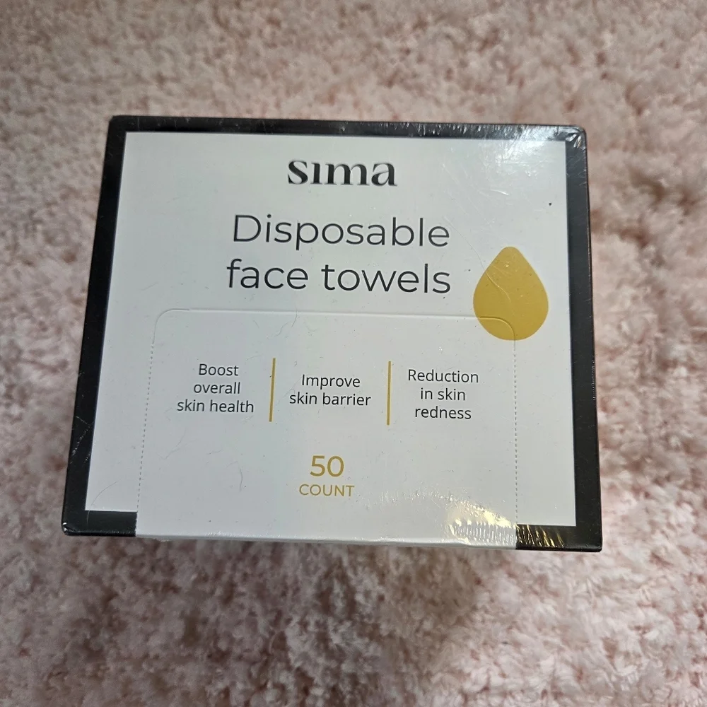 Sima Disposable Face Towels cotton 50 NEW
